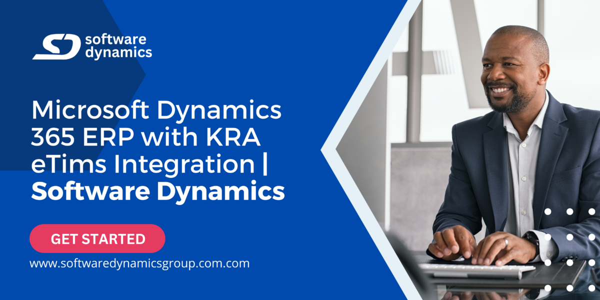 Microsoft Dynamics 365 ERP with KRA eTIMS System Integration: banner with blog title
