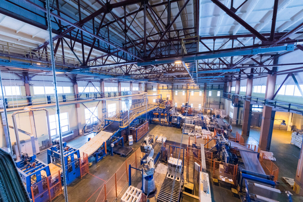 manufacturing erp in kenya: Factory workshop interior and machines